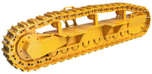 6015 mining shovel frame inspection – right view.