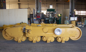 Mining equipment frame inspection – general view.