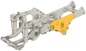 Identify cracks on the main frame components